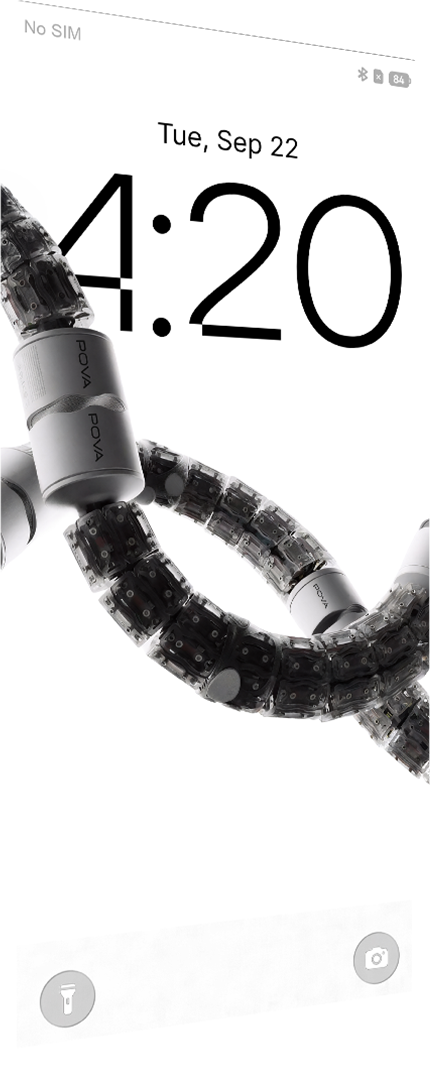 Depth-Effect Home Screen